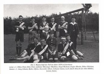 2. Mannschaft im Jahr 1928