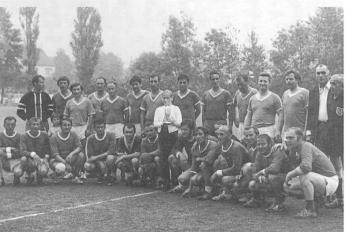 Herrenmannschaft in den 1960ern